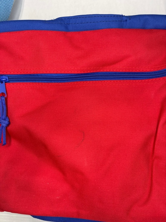 Vintage Calgary Stampede Merch Kids Colorblock Messenger Bag Rodeo Theme - Picture 4 of 10